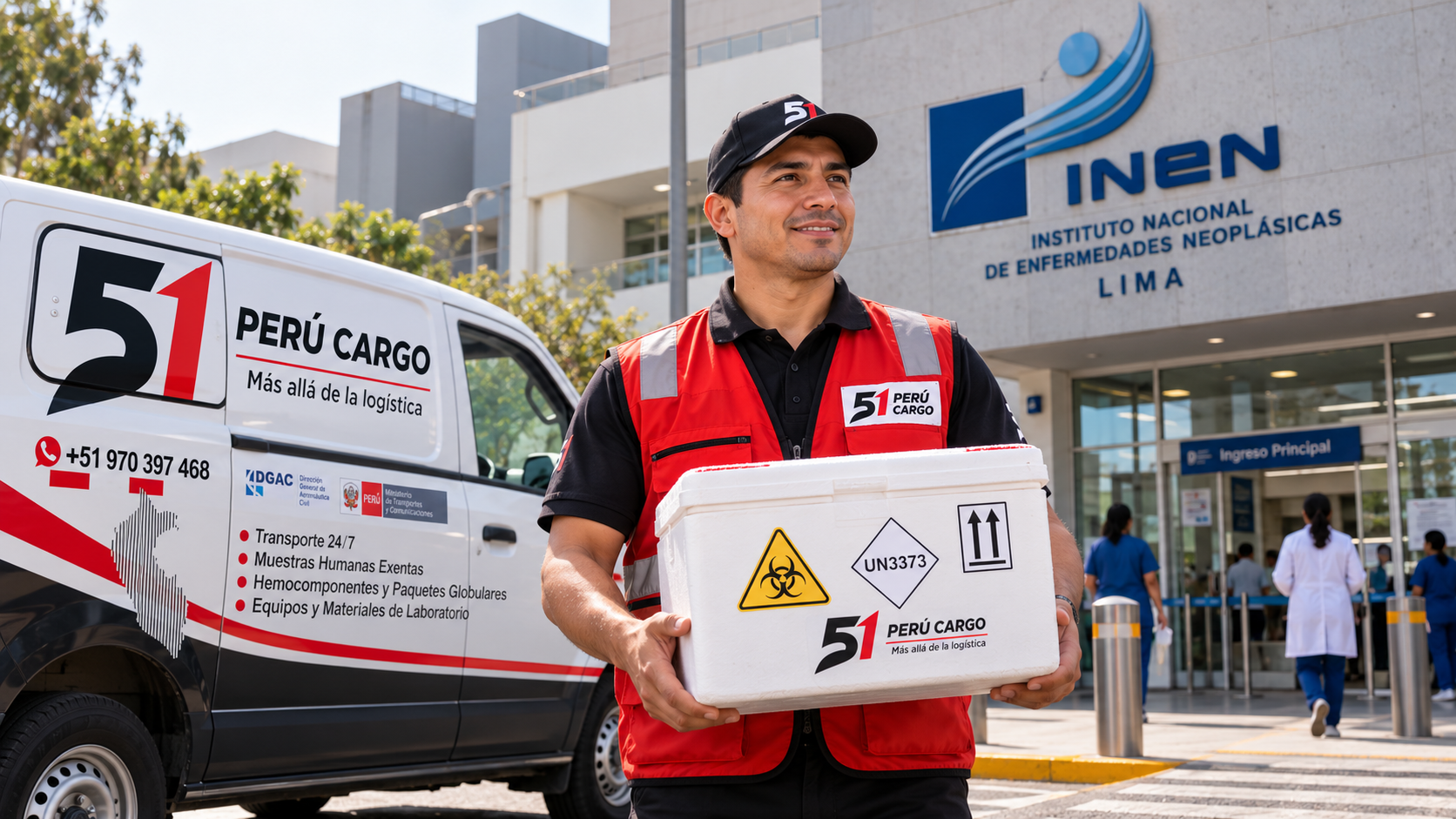 Muestras Biológicas de Laboratorio 51 Perú Cargo